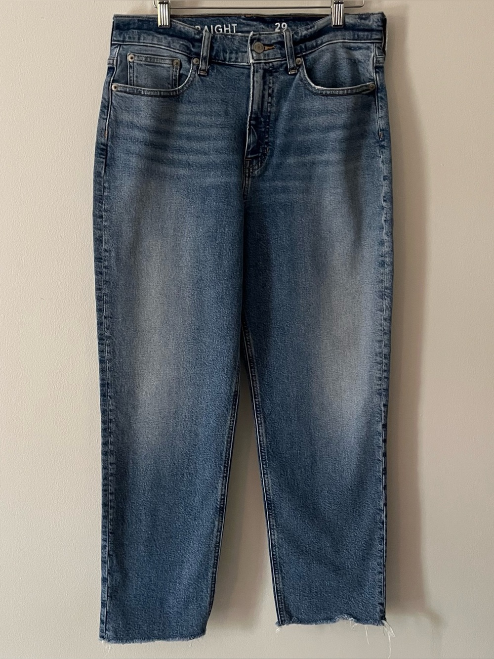 J.Crew Women’s Straight Midrise Medium Blue Jeans 29